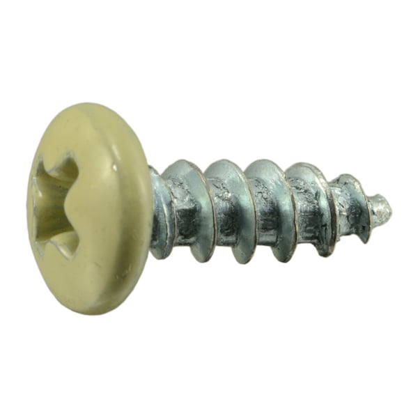 Midwest Fastener Sheet Metal Screw, #8 x 1/2 in, Painted Steel Pan Head Phillips Drive, 40 PK 37921 - main